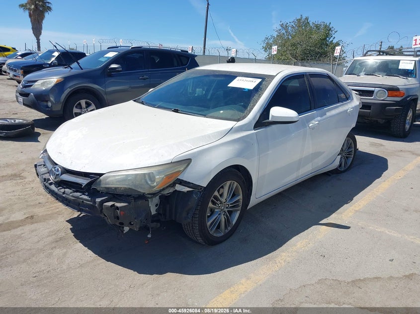 2016 Toyota Camry, Левый зад, IAAI, VIN 4T1BF1FK4GU241192 — фото 2