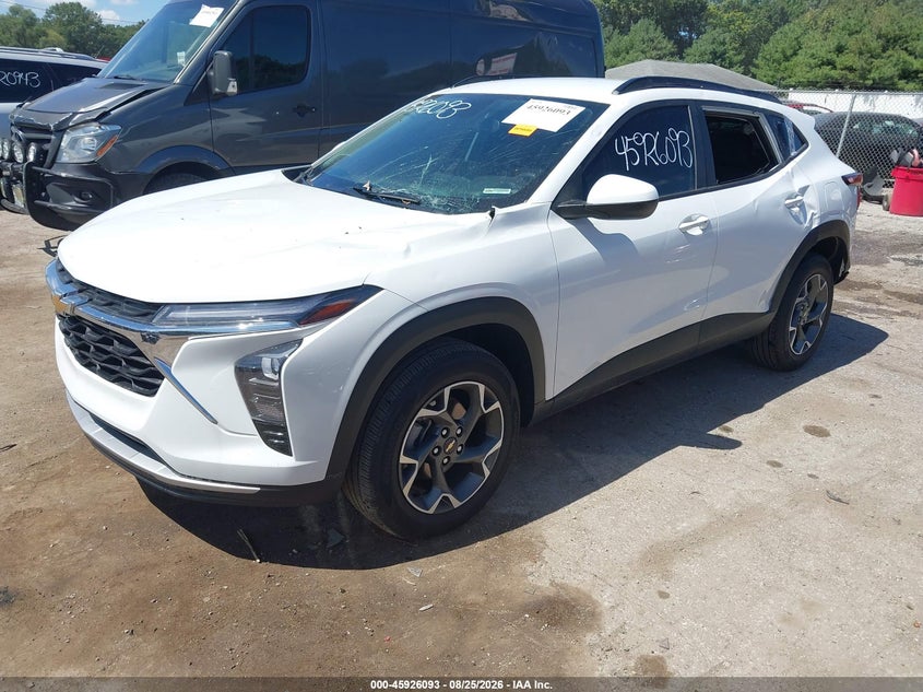 Vin: kl77lhe28rc075228, lot: 46425181, chevrolet trax fwd lt 20242