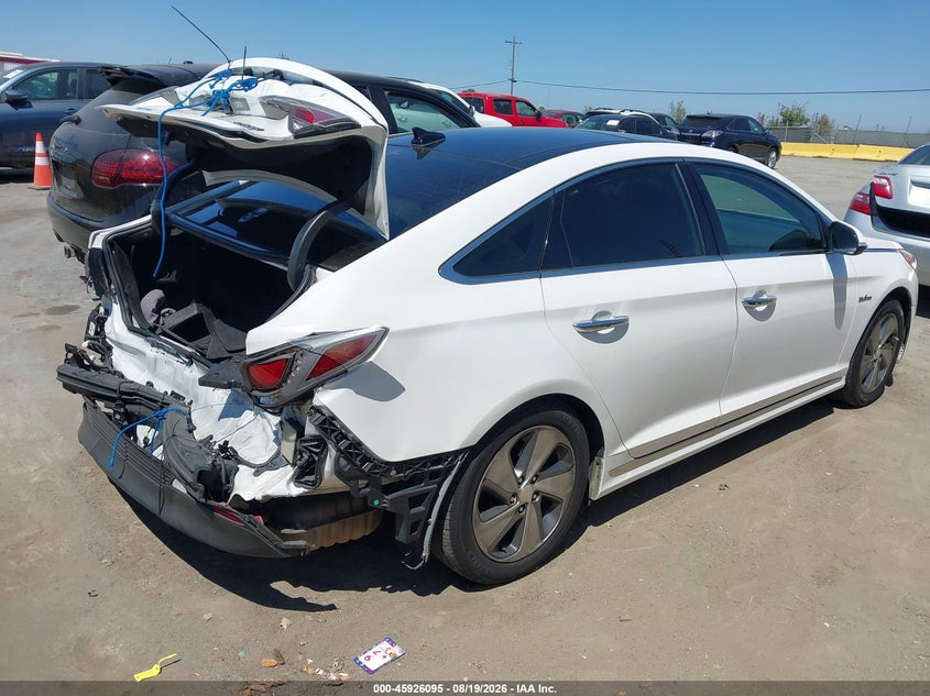 2016 HYUNDAI SONATA HYBRID auction photo 4