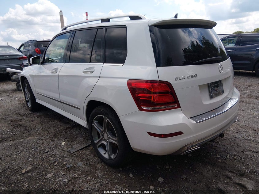 MERCEDES-BENZ GLK 250 BLUETEC 2013 VIN WDCGG0EB7DG092297