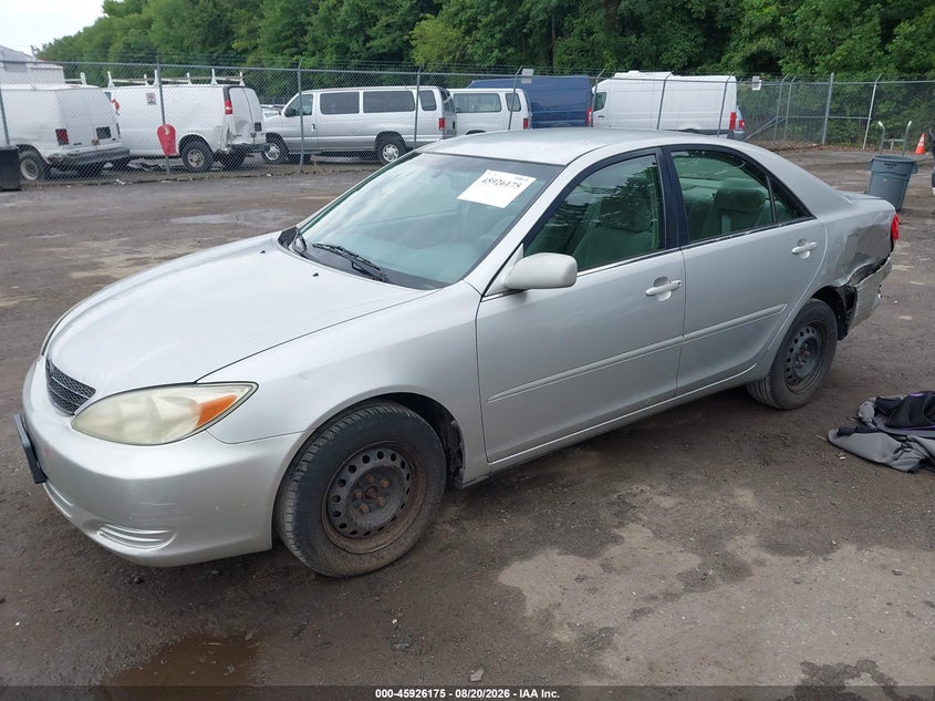 2002 Toyota Camry, Левый зад, IAAI, VIN 4T1BE32K32U605261 — фото 2