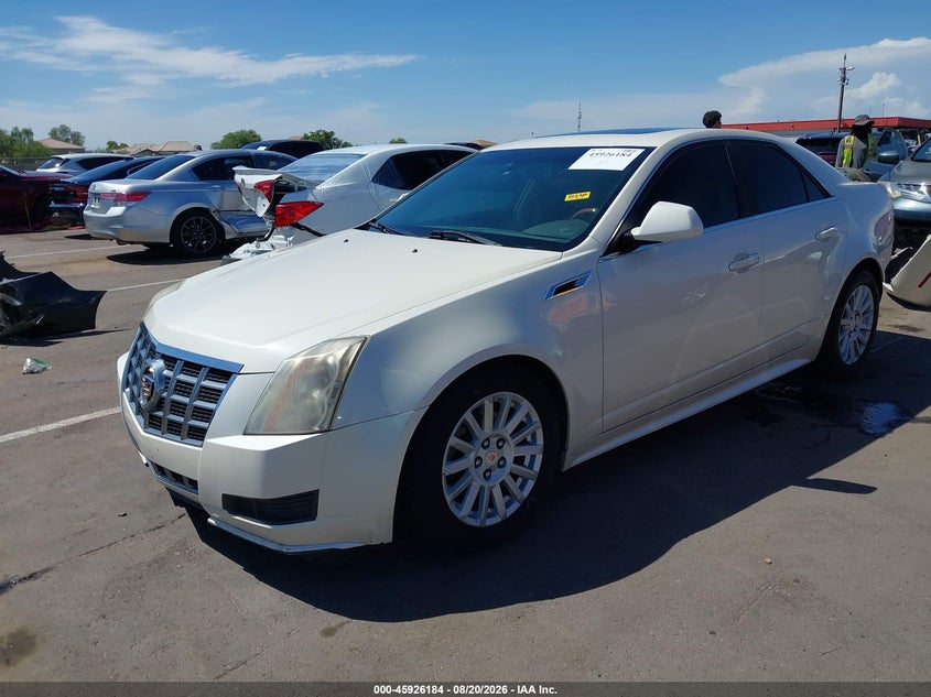 2013 Cadillac CTS, Правый зад, IAAI, VIN 1G6DG5E59D0177086 — фото 2