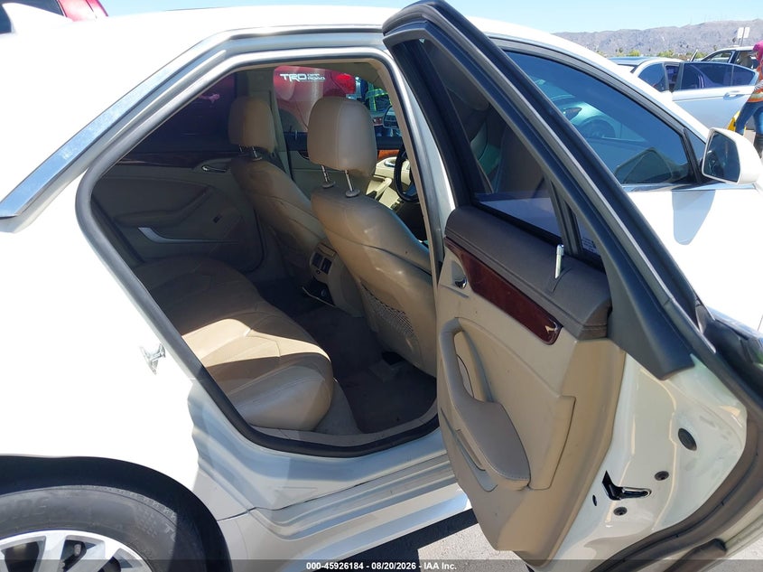 CADILLAC CTS 2013 VIN 1G6DG5E59D0177086