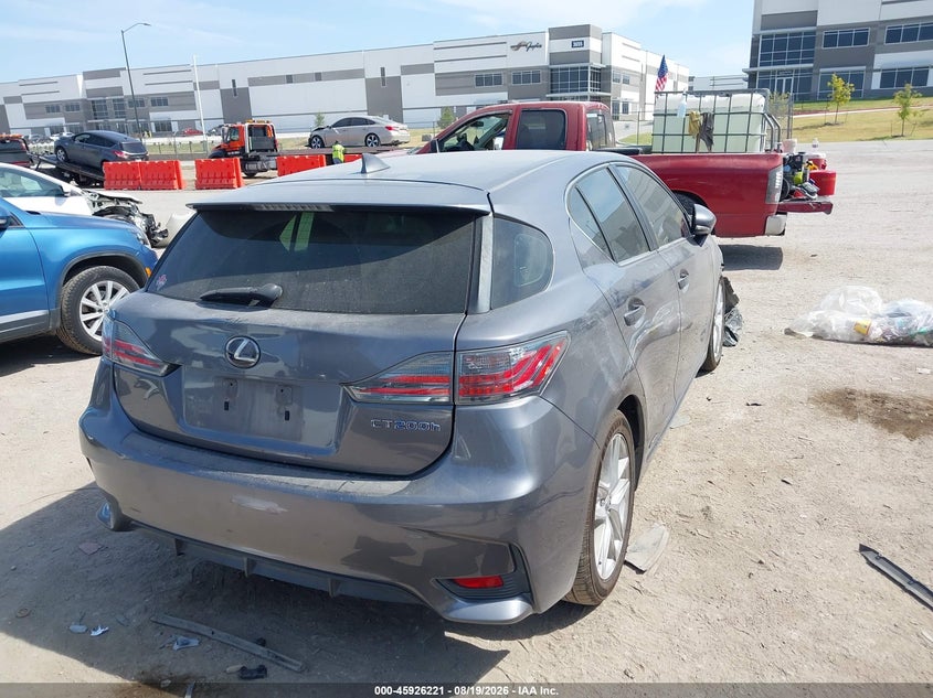 Vin: jthkd5bh4e2180364, lot: 46425309, lexus ct 200h 20144