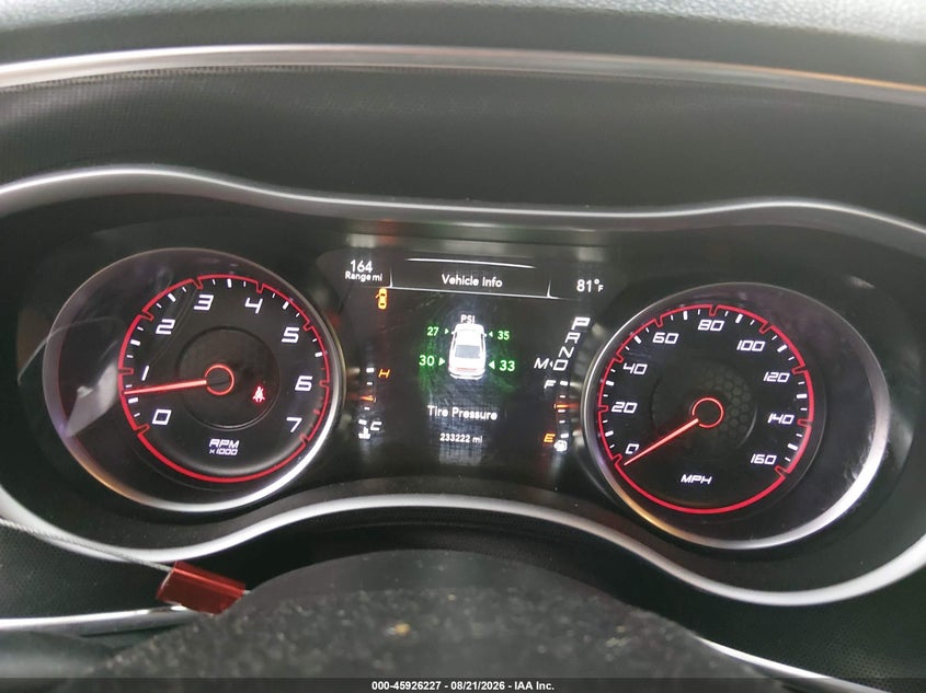 2016 DODGE CHARGER auction photo 7