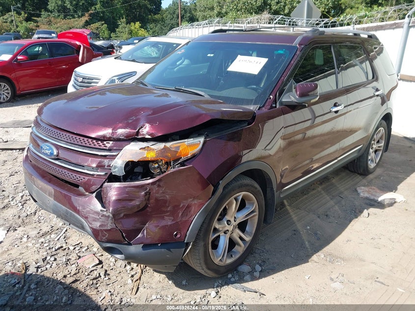 2011 Ford Explorer, Left Front, IAAI, VIN 1FMHK8F86BGA61593 — photo 2