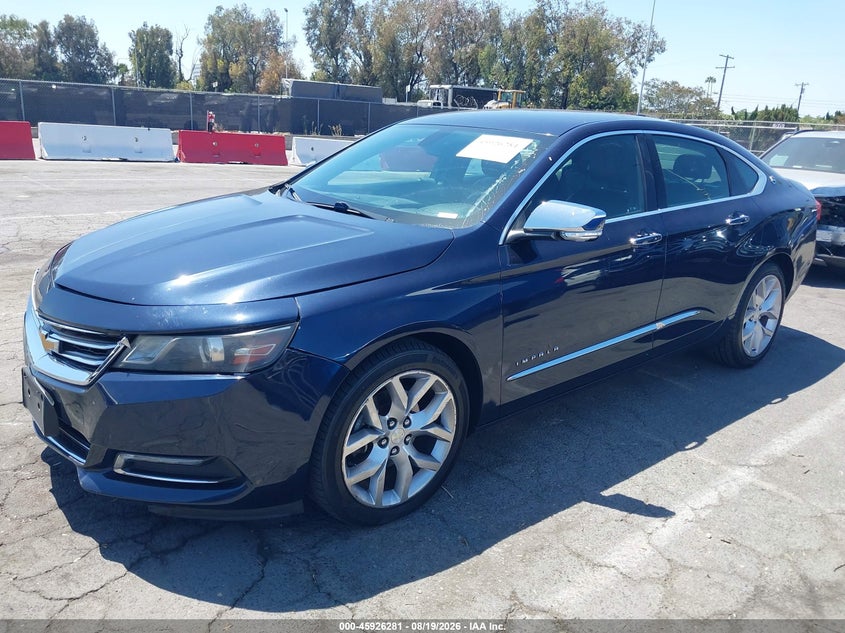 2018 Chevrolet Impala, Удар спереду, IAAI, VIN 2G1125S3XJ9172670 — фото 2