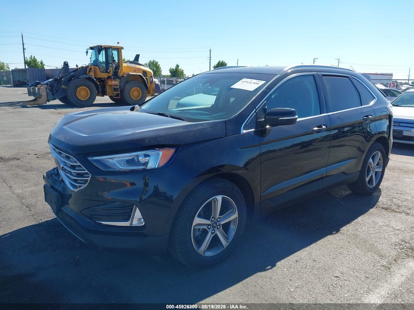 2019 Ford Edge, Rear, IAAI, VIN 2FMPK3J93KBB46977 — photo 2
