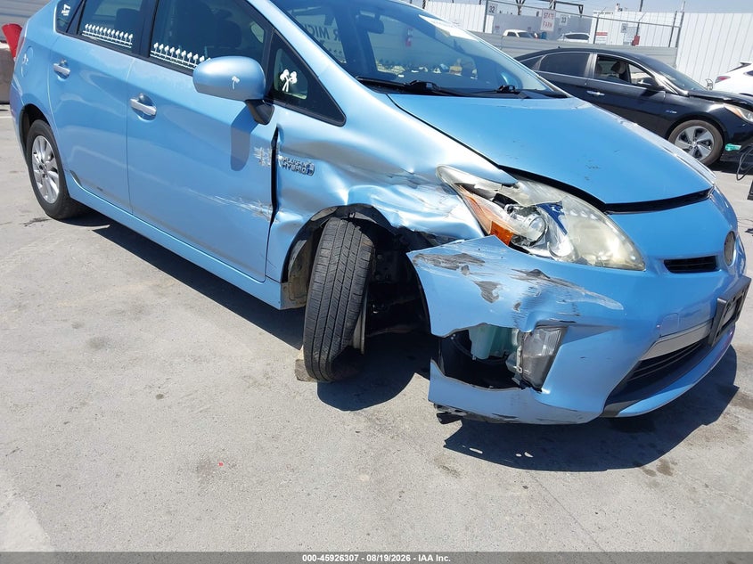 TOYOTA PRIUS PLUG-IN 2012 VIN JTDKN3DP0C3016186