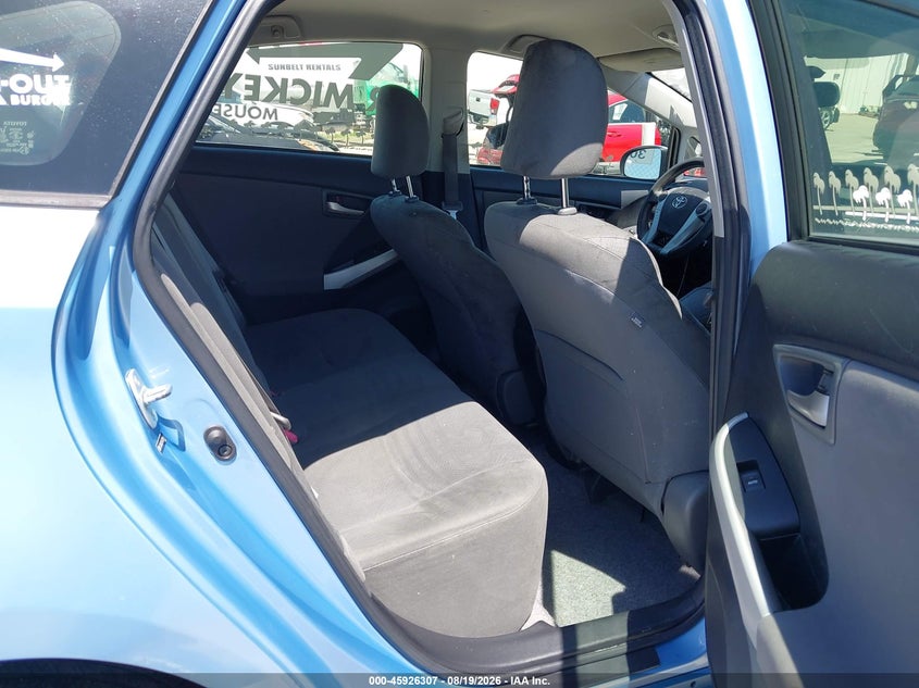 TOYOTA PRIUS PLUG-IN 2012 VIN JTDKN3DP0C3016186