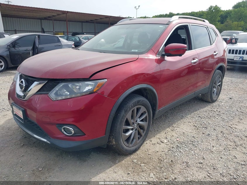 2016 NISSAN ROGUE auction photo 2