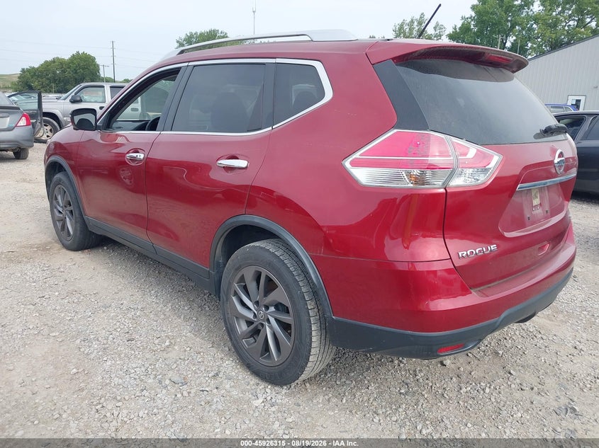 2016 NISSAN ROGUE auction photo 3