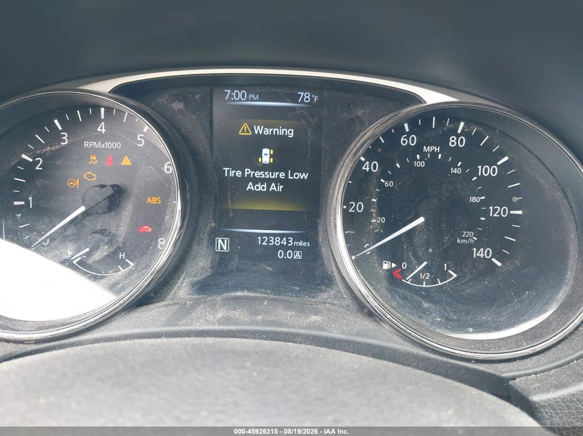 2016 NISSAN ROGUE auction photo 7