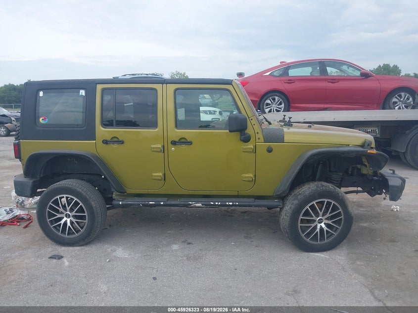 JEEP WRANGLER 2008 VIN 1J4GA39108L608985