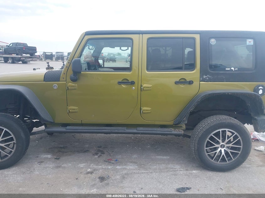 JEEP WRANGLER 2008 VIN 1J4GA39108L608985