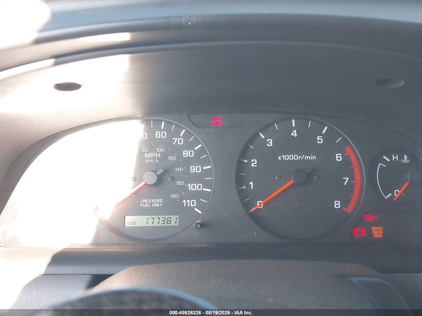 2000 NISSAN FRONTIER auction photo 7