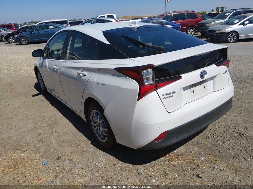 2022 TOYOTA PRIUS auction photo 3