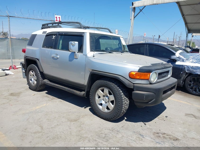 2007 Toyota Fj Cruiser, Левый перёд, IAAI, VIN JTEZU11F370015246