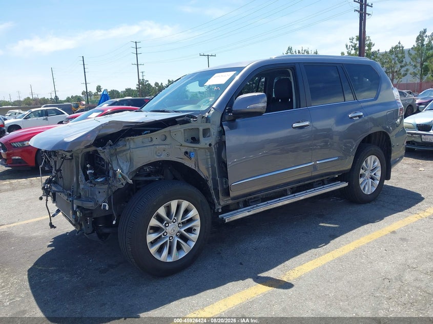 2019 Lexus GX, Front End, IAAI, VIN JTJBM7FX9K5236580 — photo 2