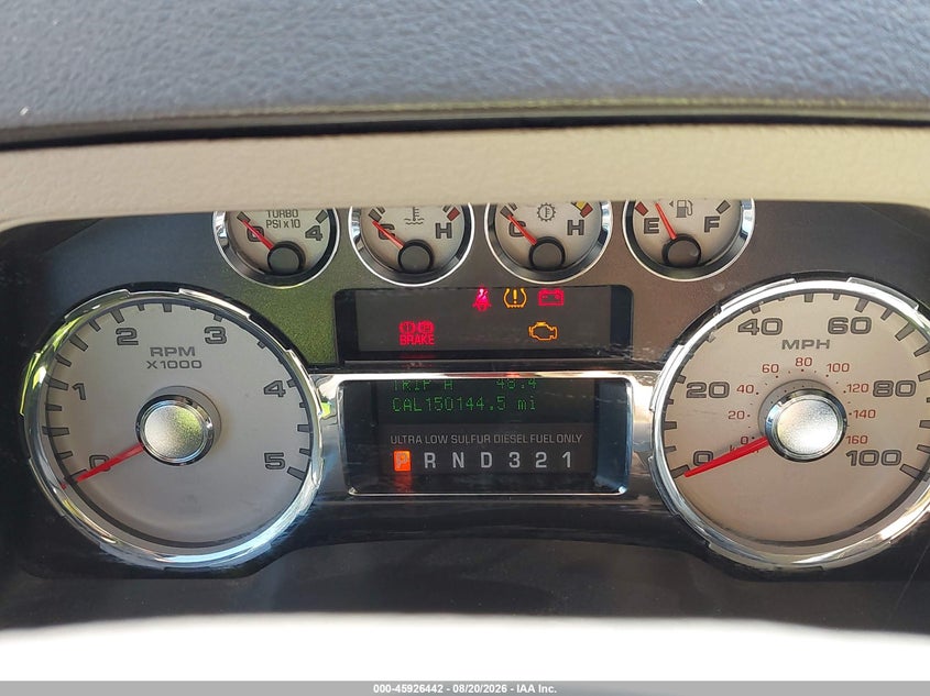 2010 FORD SUPER DUTY F-250 SRW auction photo 7