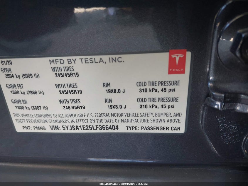 TESLA MODEL S - zdjęcie 9