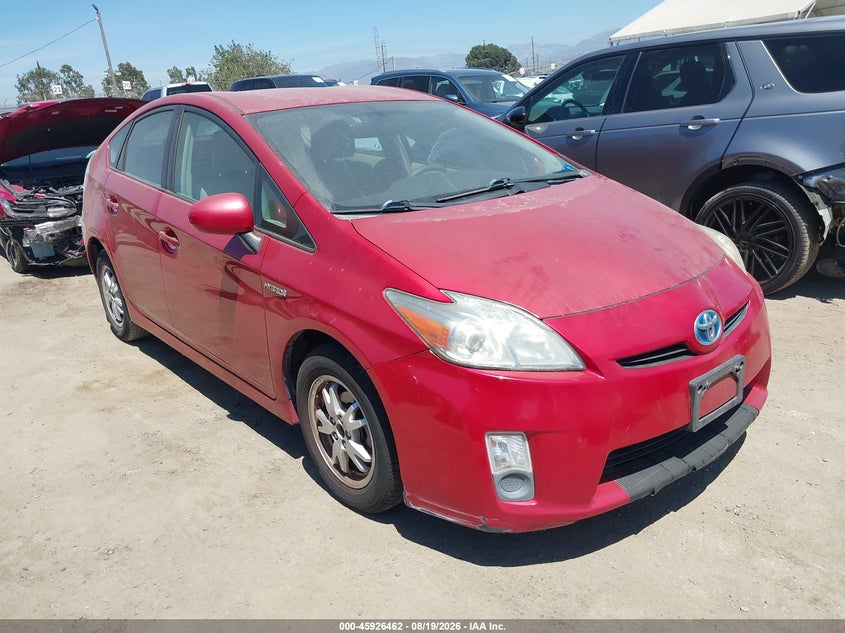 Vin: jtdkn3du4a0091946, lot: 46425550, toyota prius ii 20101