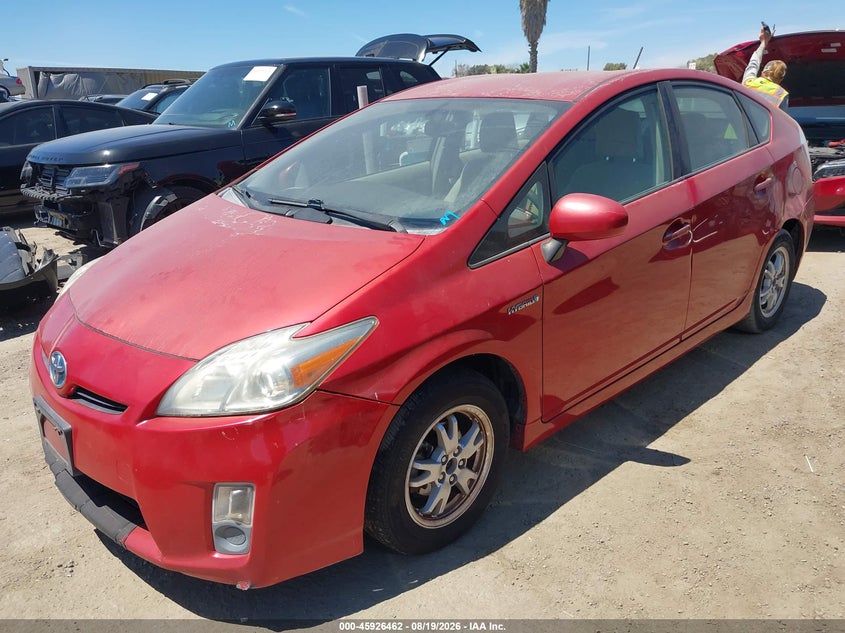 2010 Toyota Prius, Неизвестно, IAAI, VIN JTDKN3DU4A0091946 — фото 2