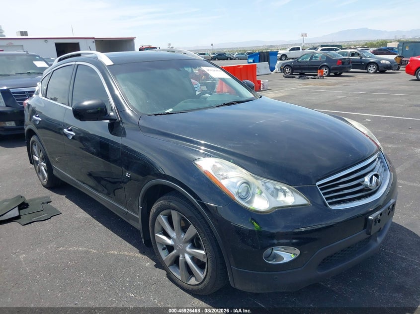 Vin: jn1bj0hp0fm730955, lot: 46425556, infiniti qx50 journey 20151