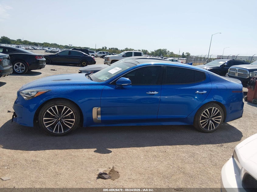KIA STINGER 2019 VIN KNAE15LA2K6052103