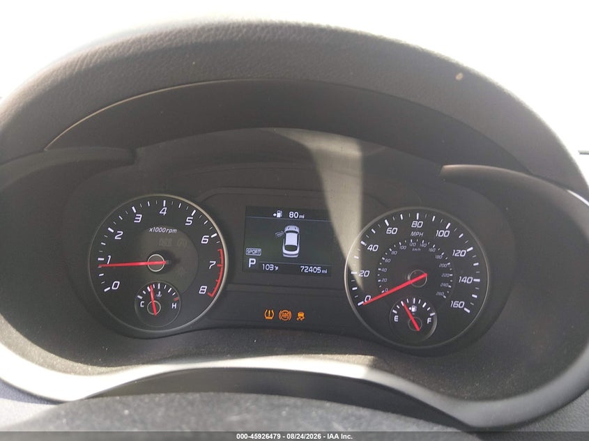 KIA STINGER 2019 VIN KNAE15LA2K6052103