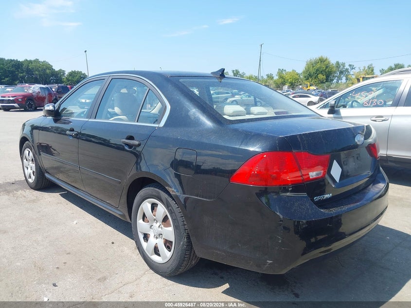 Vin: knagg4a86a5400670, lot: 46425575, kia optima lx 20103