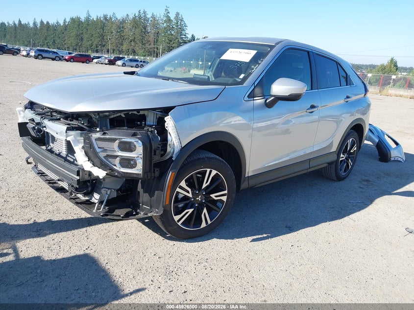 2026 Mitsubishi Eclipse Cross, Front End, IAAI, VIN JA4ATWAA6TZ047369 — photo 2