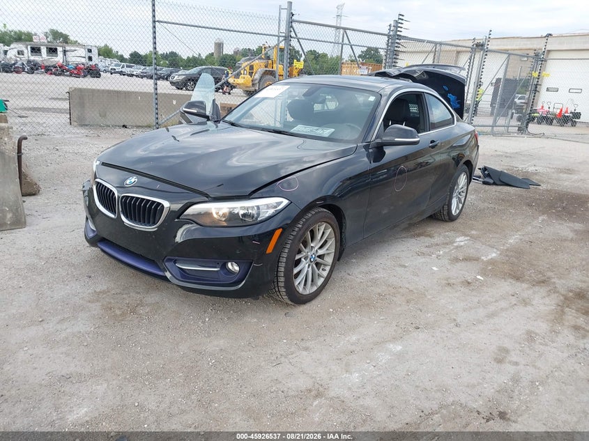 2016 BMW 2er, Удар сзади, IAAI, VIN WBA1G9C51GVX96991 — фото 2