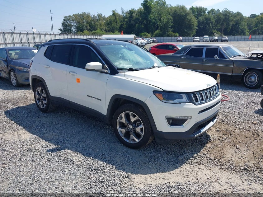 Vin: 3c4njccb7kt614339, lot: 46425645, jeep compass limited fwd 2019 img_1