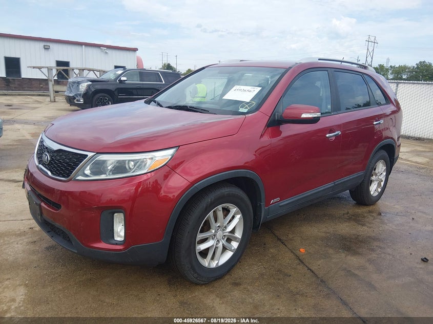 2014 KIA SORENTO SPORT UTILITY VEHICLE 2.4L I-4 DI, DOHC, VVT, 191HP