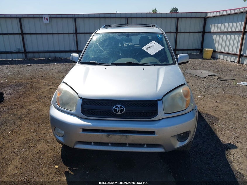 2004 TOYOTA RAV 4 SPORT UTILITY VEHICLE 2.4L I-4 DOHC, VVT, 161HP
