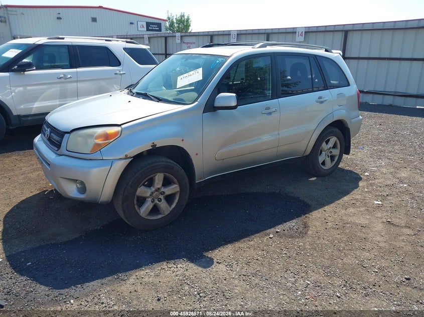 2004 TOYOTA RAV 4 SPORT UTILITY VEHICLE 2.4L I-4 DOHC, VVT, 161HP