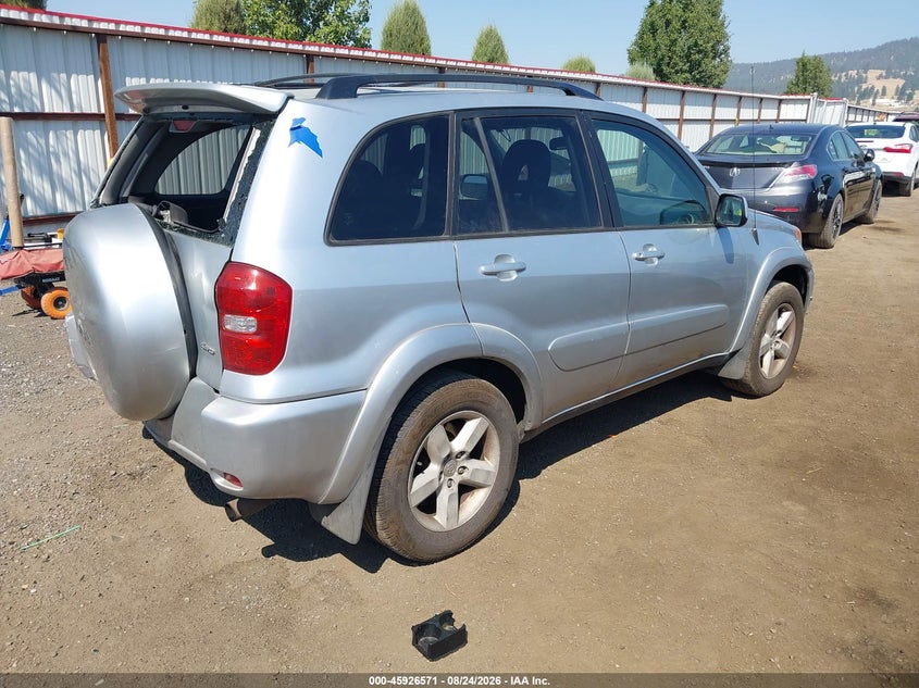 2004 TOYOTA RAV 4 SPORT UTILITY VEHICLE 2.4L I-4 DOHC, VVT, 161HP