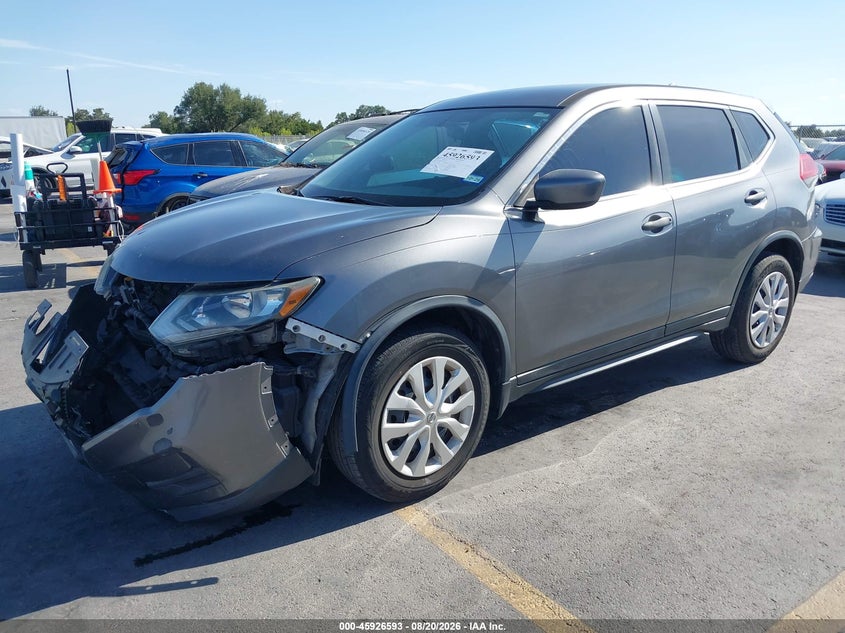 2018 Nissan Rogue, Front End, IAAI, VIN 5N1AT2MTXJC770827 — photo 2