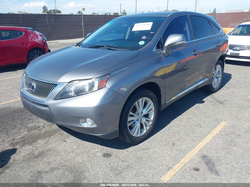 LEXUS RX 450H 2012 VIN JTJZB1BA1C2407716
