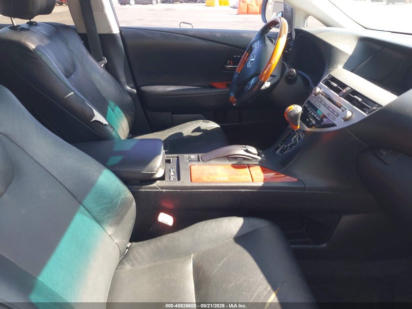 LEXUS RX 450H 2012 VIN JTJZB1BA1C2407716