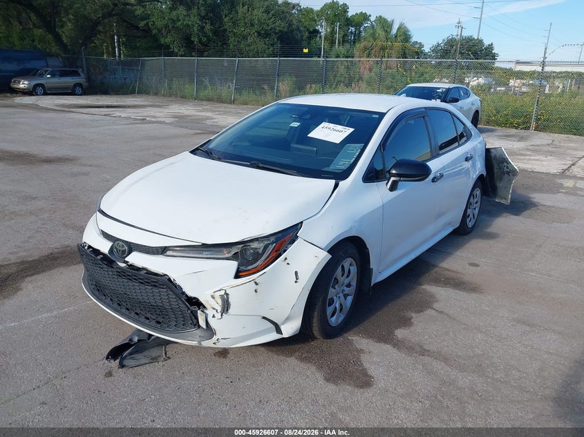 Vin: jtdepmae0mj150242, lot: 46425695, toyota corolla le 20212