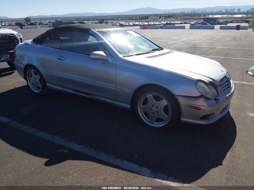 2005 MERCEDES-BENZ CLK 320