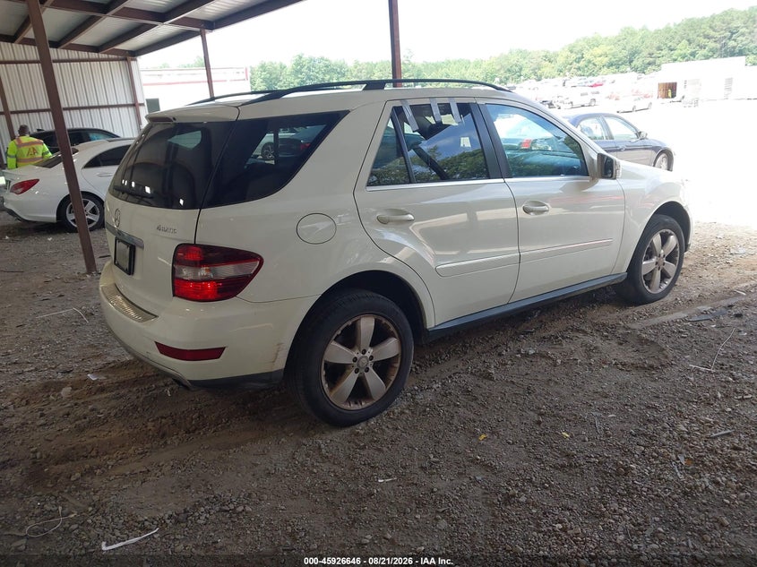 2011 MERCEDES-BENZ ML 350 auction photo 4