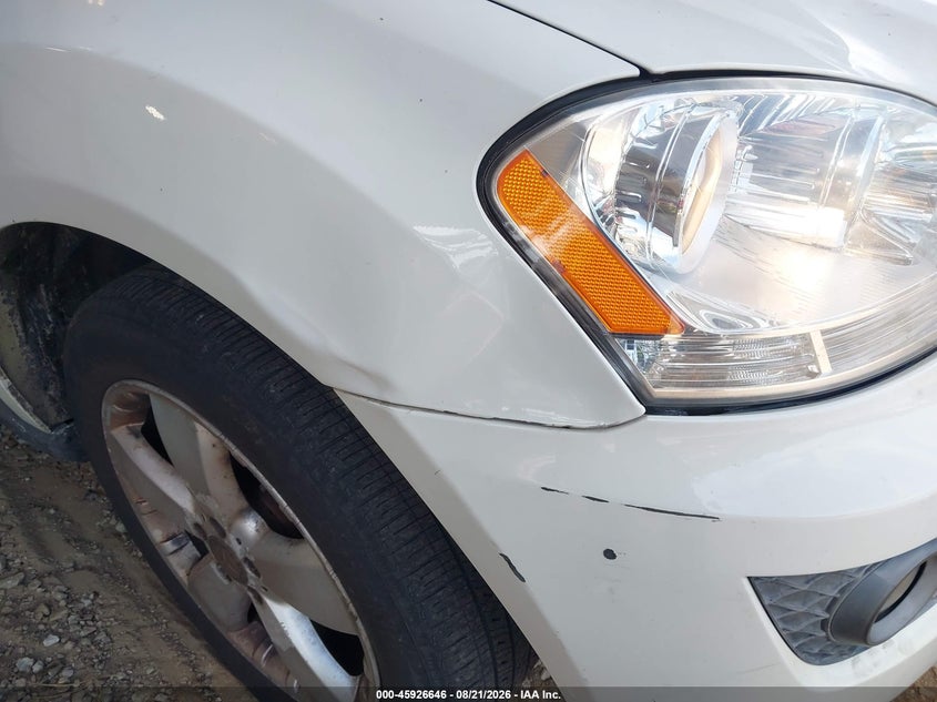 2011 MERCEDES-BENZ ML 350 auction photo 6
