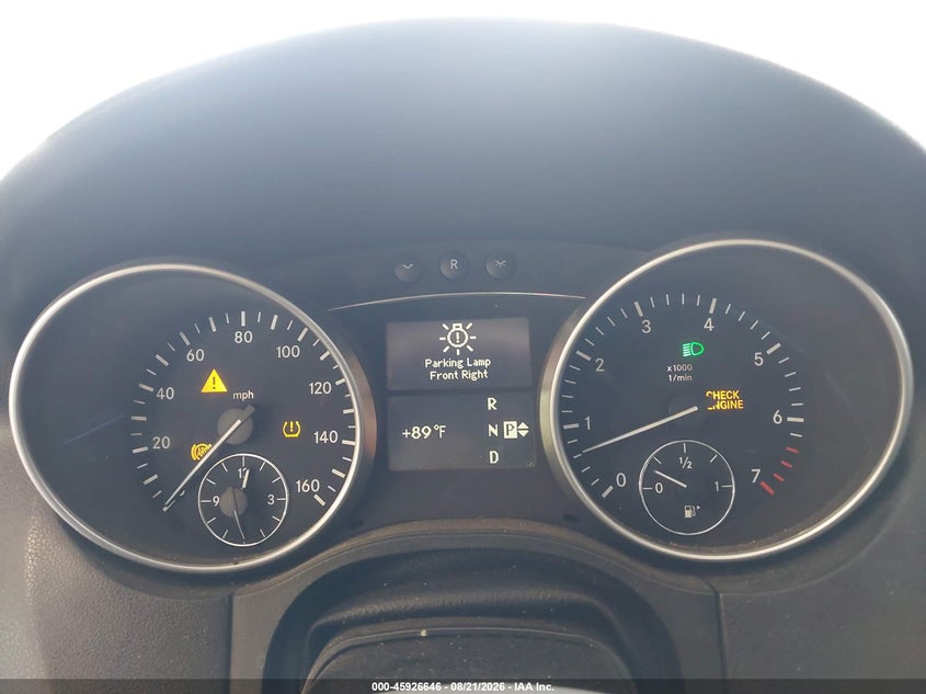 2011 MERCEDES-BENZ ML 350 auction photo 7