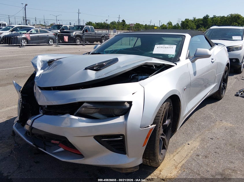 2017 CHEVROLET CAMARO CABRIO 6.2L V-8 DI, VVT, PREMIUM , 455HP