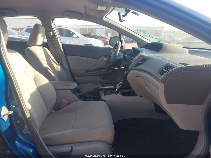 2012 HONDA CIVIC auction photo 5
