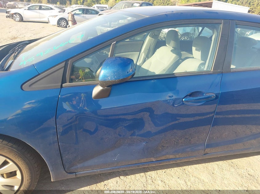 2012 HONDA CIVIC auction photo 6