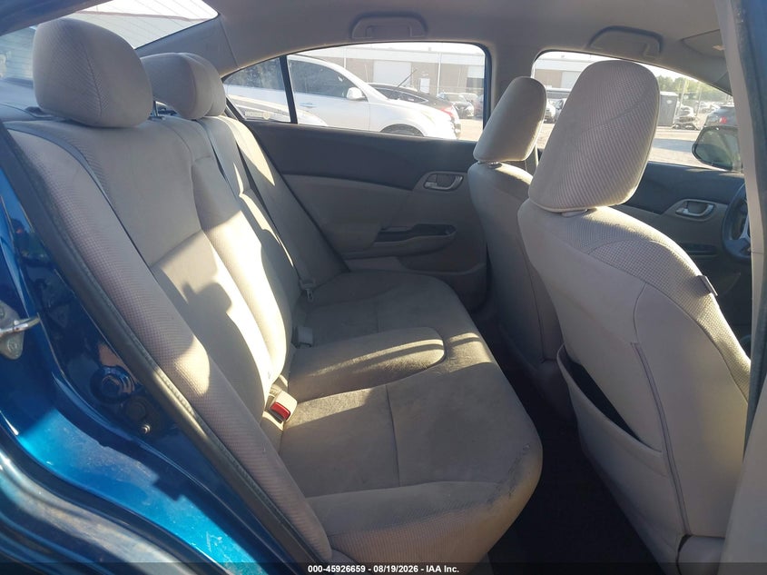 2012 HONDA CIVIC auction photo 8